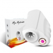 Белый вибромастурбатор Mini Masturbator - Silicone Toys - в Краснодаре купить с доставкой