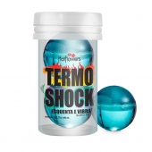 Интимный гель Termo Shock Hot Ball с разогревающе-покалывающим эффектом (2 шарика по 3 гр.) - HotFlowers - купить с доставкой в Краснодаре