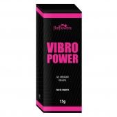 Жидкий вибратор Vibro Power со вкусом тутти-фрутти - 15 гр. - HotFlowers - купить с доставкой в Краснодаре