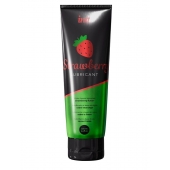 Смазка на водной основе с ароматом клубники Strawberry Lubricant - 100 мл. - INTT - купить с доставкой в Краснодаре