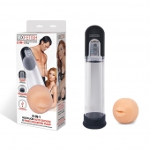 Автоматическая вакуумная помпа-мастурбатор Blowjob Auto Sucker Penis Enlarger Pump - Lux Fetish - в Краснодаре купить с доставкой