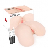 Мастурбатор-полуторс с двойным слоем материала и вибрацией Maria Onahole Real Vagina - KOKOS - в Краснодаре купить с доставкой