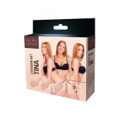 Набор из 3 мастурбаторов The Girl Next Door Tina - Dream Toys - в Краснодаре купить с доставкой