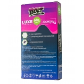 Набор презервативов Bolt Condoms - Luxe - купить с доставкой в Краснодаре