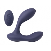 Синий массажер простаты с двумя моторами P-Bliss - Lola Games - в Краснодаре купить с доставкой