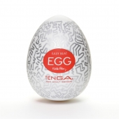 Мастурбатор-яйцо Keith Haring EGG PARTY - Tenga - в Краснодаре купить с доставкой