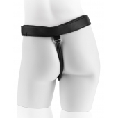 Страпон на виниловых трусиках Strap-on Harness Cock - 17,8 см. - Pipedream - купить с доставкой в Краснодаре