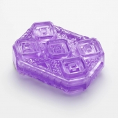 Фиолетовый мастурбатор-стимулятор Tenga Uni Amethyst - Tenga - в Краснодаре купить с доставкой