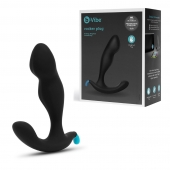 Черный утяжеленный анальный стимулятор Rocker Plug - 12 см. - b-Vibe - в Краснодаре купить с доставкой