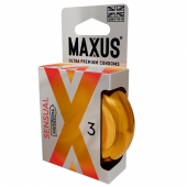 Презервативы анатомической формы Maxus Sensual - 3 шт. - Maxus - купить с доставкой в Краснодаре