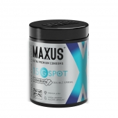 Гладкие презервативы Maxus G spot с двойной спиралью - 15 шт. - Maxus - купить с доставкой в Краснодаре
