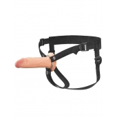 Полый страпон на ремнях 6’’ Hollow Silicone Strap-on - Pipedream - купить с доставкой в Краснодаре
