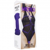 Фиолетовая верёвка для связывания и фиксации Bind Tie - 15,24 м. - Doc Johnson - купить с доставкой в Краснодаре