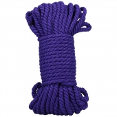 Фиолетовая верёвка для связывания и фиксации Bind Tie - 15,24 м. - Doc Johnson - купить с доставкой в Краснодаре