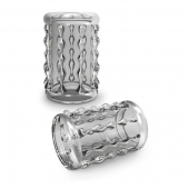 Прозрачная насадка с бороздками STAY HARD COCK SLEEVE 04 CLEAR - Blush Novelties - в Краснодаре купить с доставкой