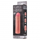 Фаллоудлинитель SUPER HERO Casanova - 18 см. - Lola Games - в Краснодаре купить с доставкой