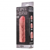 Фаллоудлинитель SUPER HERO Dewil - 17,5 см. - Lola Games - в Краснодаре купить с доставкой