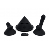 Конусный вибромассажер Cowgirl Cone с 2 насадками - CowGirl - купить с доставкой в Краснодаре