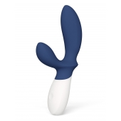 Синий вибромассажер простаты Lelo Loki Wave 2 - 19,6 см. - Lelo - в Краснодаре купить с доставкой