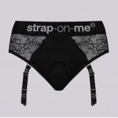 Трусики для фиксации насадок Strap-on-me Harness Lingerie Diva XS - Strap-on-me - купить с доставкой в Краснодаре
