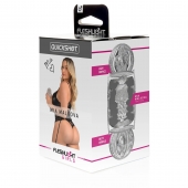 Прозрачный двусторонний мастурбатор Fleshlight Quickshot Mia Malkova - Fleshlight - в Краснодаре купить с доставкой