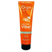 Гель с эффектом вибрации Lube Tube Vibe Low Sex On The Beach - 100 мл. - ORGIE - купить с доставкой в Краснодаре