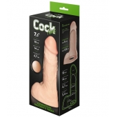 Телесный фаллоудлинитель с мошонкой Cock Next - 19 см. - LOVETOY (А-Полимер) - в Краснодаре купить с доставкой