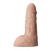 Телесный фаллоудлинитель с мошонкой Cock Next - 19 см. - LOVETOY (А-Полимер) - в Краснодаре купить с доставкой
