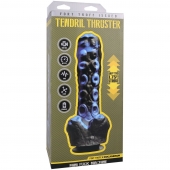 Черно-синяя мини-машина на присоске Tendril Thruster - 21,6 см. - Doc Johnson - купить с доставкой в Краснодаре