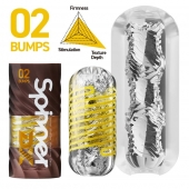 Мастурбатор Tenga Spinner DX 02 Bumps - Tenga - в Краснодаре купить с доставкой