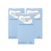Набор из 3 упаковок ультратонких презервативов Pleasure Lab (по 12 шт.) - Pleasure Lab - купить с доставкой в Краснодаре Набор из 3 упаковок ультратонких презервативов Pleasure Lab (по 12 шт.) - Pleasure Lab - купить с доставкой в Краснодаре