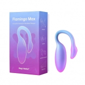 Голубой вибратор Flamingo Max - Magic Motion в Краснодаре Голубой вибратор Flamingo Max - Magic Motion