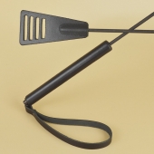 Черный кожаный стек «Сириус» - 60 см. - Sitabella - купить с доставкой в Краснодаре