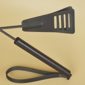 Черный кожаный стек «Сириус» - 60 см. - Sitabella - купить с доставкой в Краснодаре