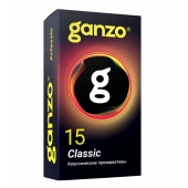 Классические презервативы с обильной смазкой Ganzo Classic - 15 шт. - Ganzo - купить с доставкой в Краснодаре Классические презервативы с обильной смазкой Ganzo Classic - 15 шт. - Ganzo - купить с доставкой в Краснодаре