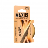 Точечные презервативы MAXUS 2000 Amazing Dots с железным кейсом - 3 шт. - Maxus - купить с доставкой в Краснодаре Точечные презервативы MAXUS 2000 Amazing Dots с железным кейсом - 3 шт. - Maxus - купить с доставкой в Краснодаре