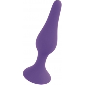 Фиолетовая анальная втулка Silcone Purple Plug Extra Large - 15,5 см. - Boys of Toys в Краснодаре Фиолетовая анальная втулка Silcone Purple Plug Extra Large - 15,5 см. - Boys of Toys
