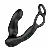 Черный двухмоторный массажер простаты Nexus Simul8 Wave Edition - Nexus Range - в Краснодаре купить с доставкой