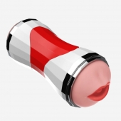 Двусторонний мастурбатор в колбе Power Grip Cup - вагина и ротик - Boys of Toys - в Краснодаре купить с доставкой