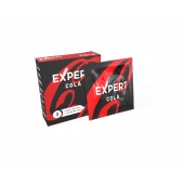 Презервативы с ароматом колы Expert Cola - 3 шт. - Expert - купить с доставкой в Краснодаре