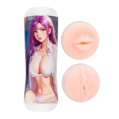 Двусторонний мастурбатор аниме - ротик и вагина - Tokyo Style - в Краснодаре купить с доставкой