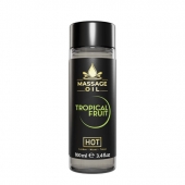 Массажное масло c ароматом тропических фруктов Massage Oil - 100 мл. - HOT - купить с доставкой в Краснодаре