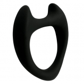 Черное эрекционное кольцо с рожками Wooomy Toro M - Adrien Lastic - в Краснодаре купить с доставкой