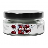 Массажная свеча «Спелая вишня» - 50 мл. - SGAN - купить с доставкой в Краснодаре