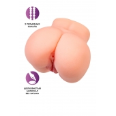 Реалистичный мастурбатор в форме попки с двумя любовными входами - No Name - в Краснодаре купить с доставкой