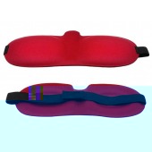 Красная глухая маска на резинке - Sitabella - купить с доставкой в Краснодаре