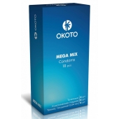 Презервативы OKOTO Mega Mix - 18 шт. - Sitabella - купить с доставкой в Краснодаре