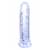 Прозрачная насадка-удлинитель Stretchy Touch - 18 см. - NMC - в Краснодаре купить с доставкой