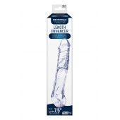 Прозрачная насадка-удлинитель Length Enhancer с подхватом - 22,3 см. - NMC - в Краснодаре купить с доставкой