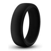Черное эрекционное кольцо Silicone Go Pro Cock Ring - Blush Novelties - в Краснодаре купить с доставкой